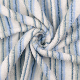 Frottee Stoff Streifen Multicolour